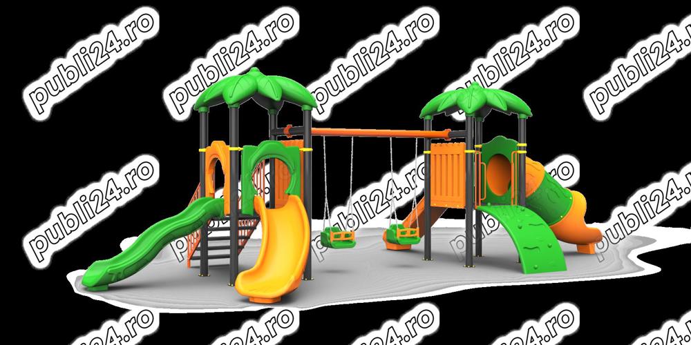 Ansamblu de joaca pentru copii , tobogan , leagan 