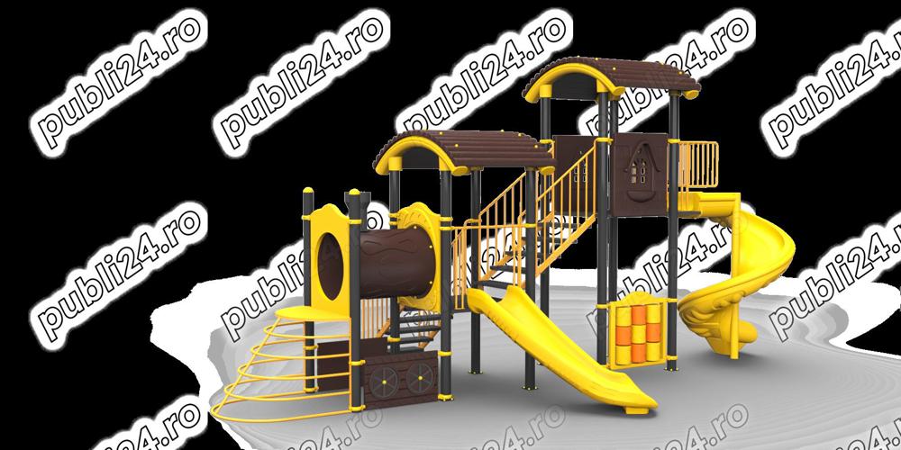 Tobogan , leagan dublu , cataratoare , echipamente pentru locuri de joaca 