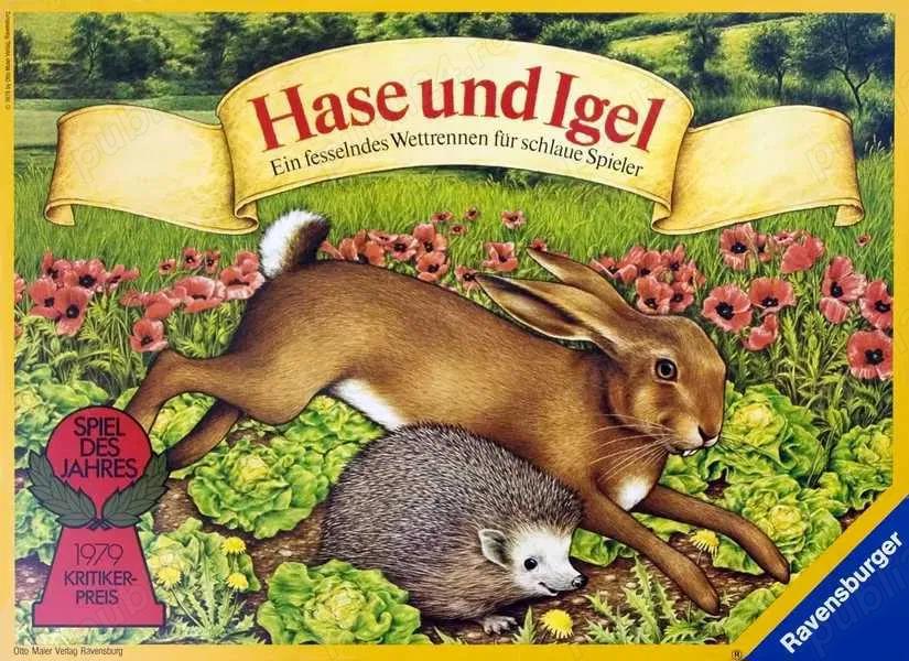 Hare and Tortoise   Iepurele si testoasa Ravensburger joc de copii