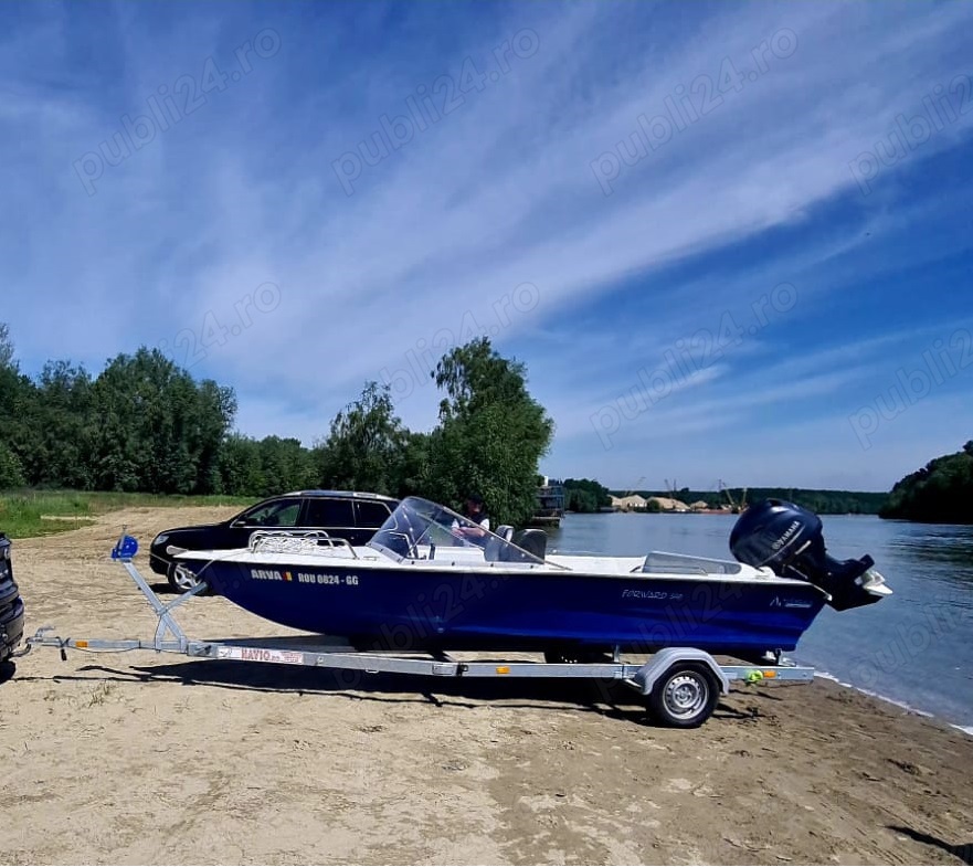Vand barca NOUA - FORWARD 520 cu motor Yamaha 70 cai