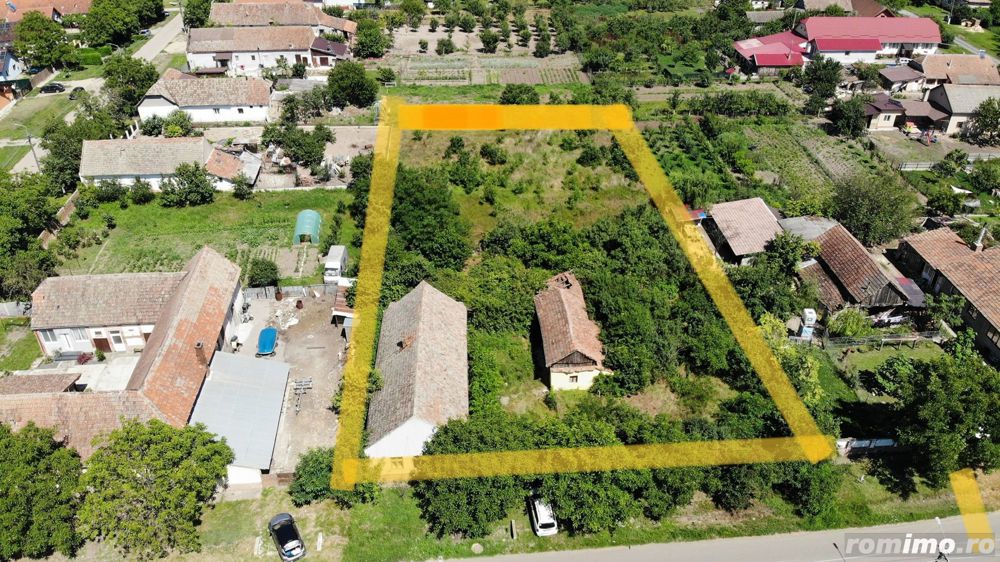 Casa Demolabila Cu Teren 2948 mp In Becicherecu Mic,Vatra Veche,Asfalt,Fs 38m