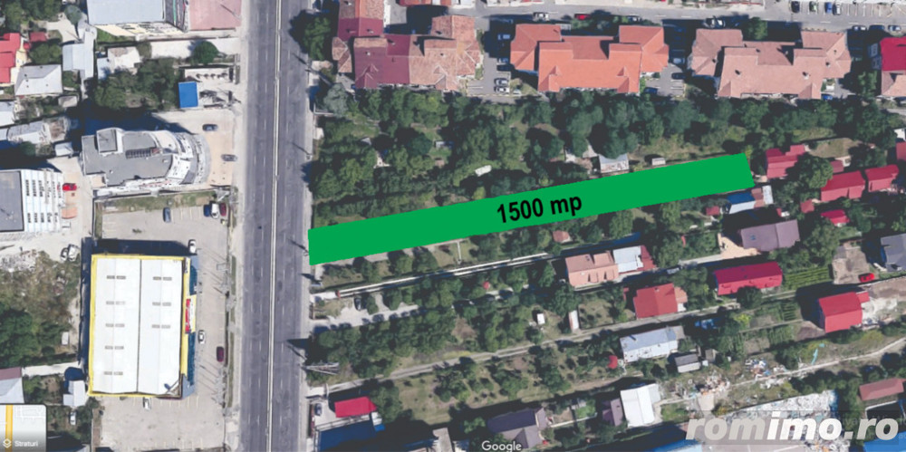 Otopeni DN1 intravilan 1500 mp deschidere 15 ml la sosea, toate utilitatile