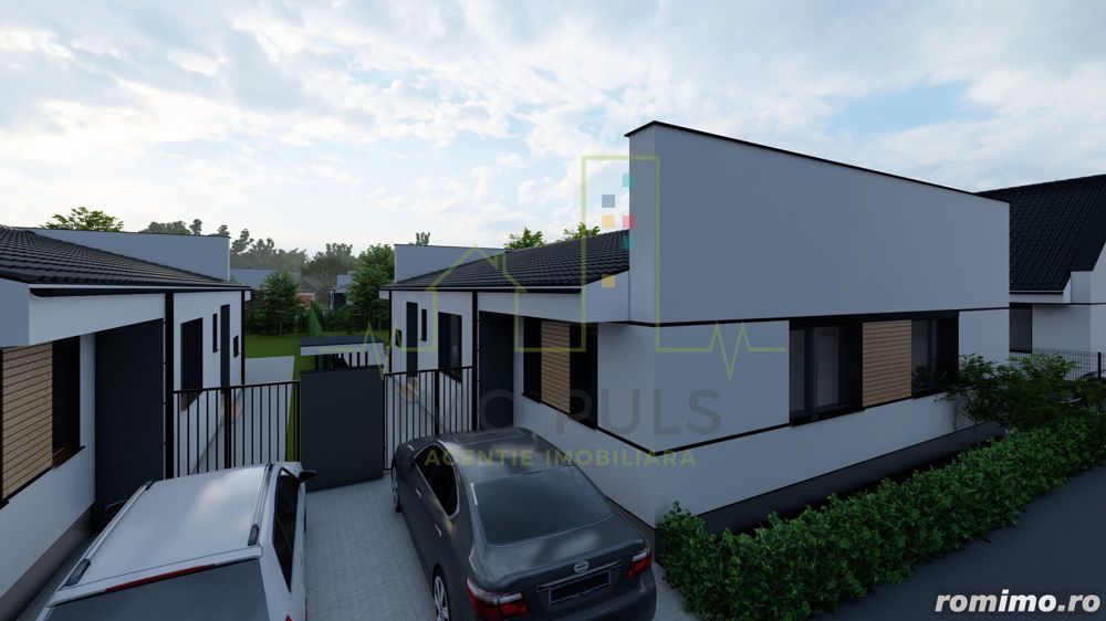 Duplex pe parter. 2 Bai. 2 Dressing-uri. Terasa acoperita.