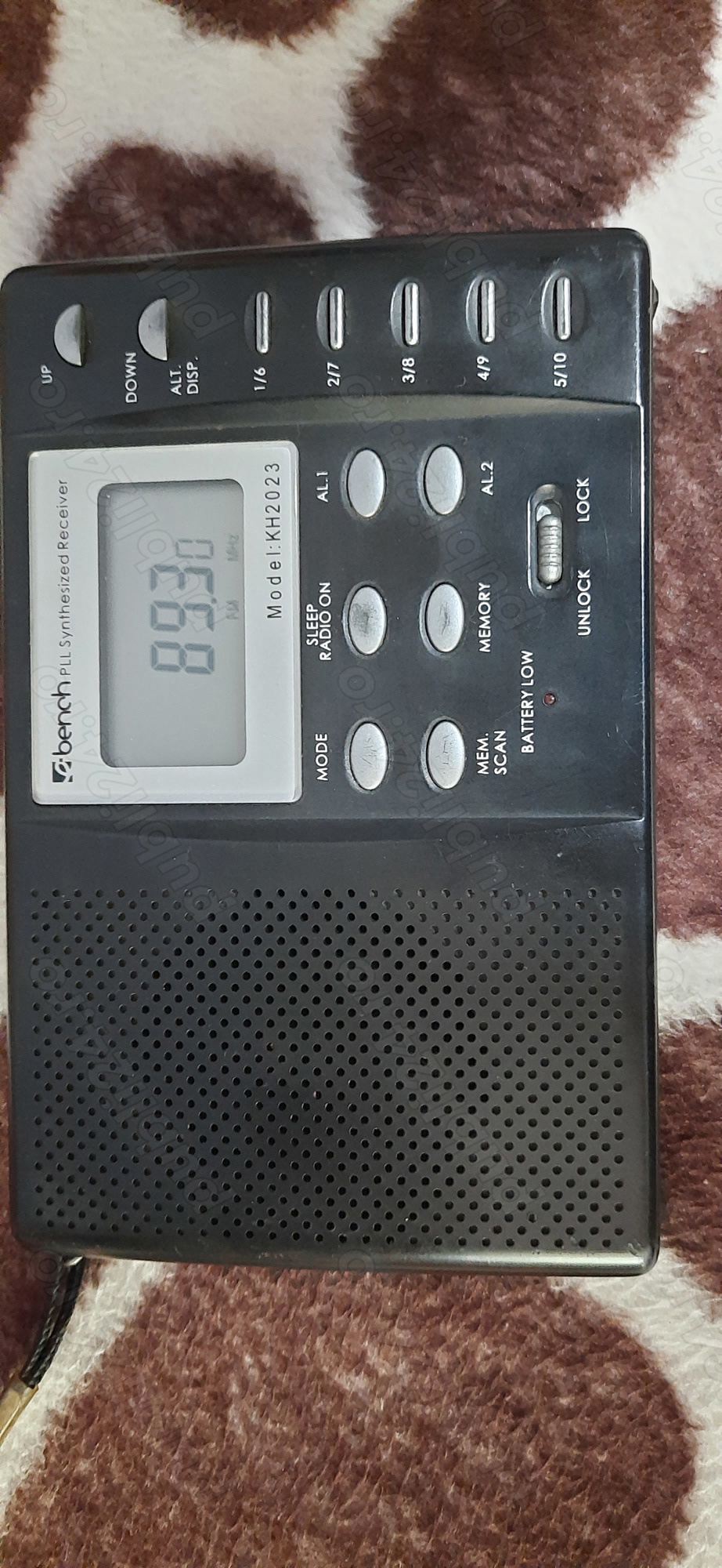 Radio portabil Bench , mod KH-2023