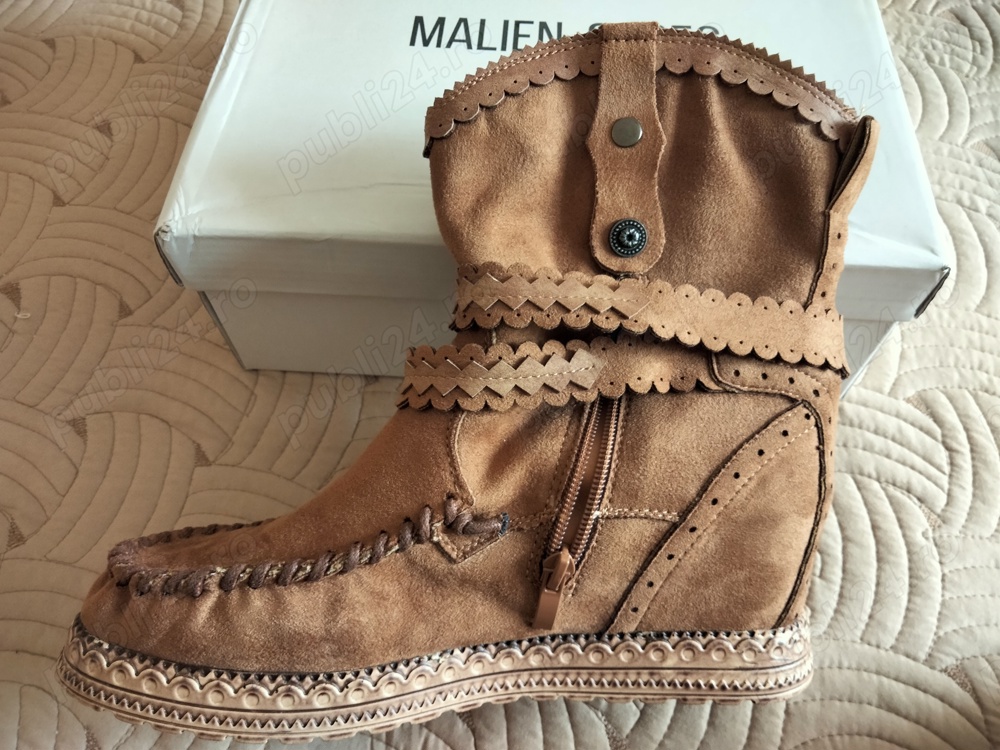 Cizme dama piele căprioară 