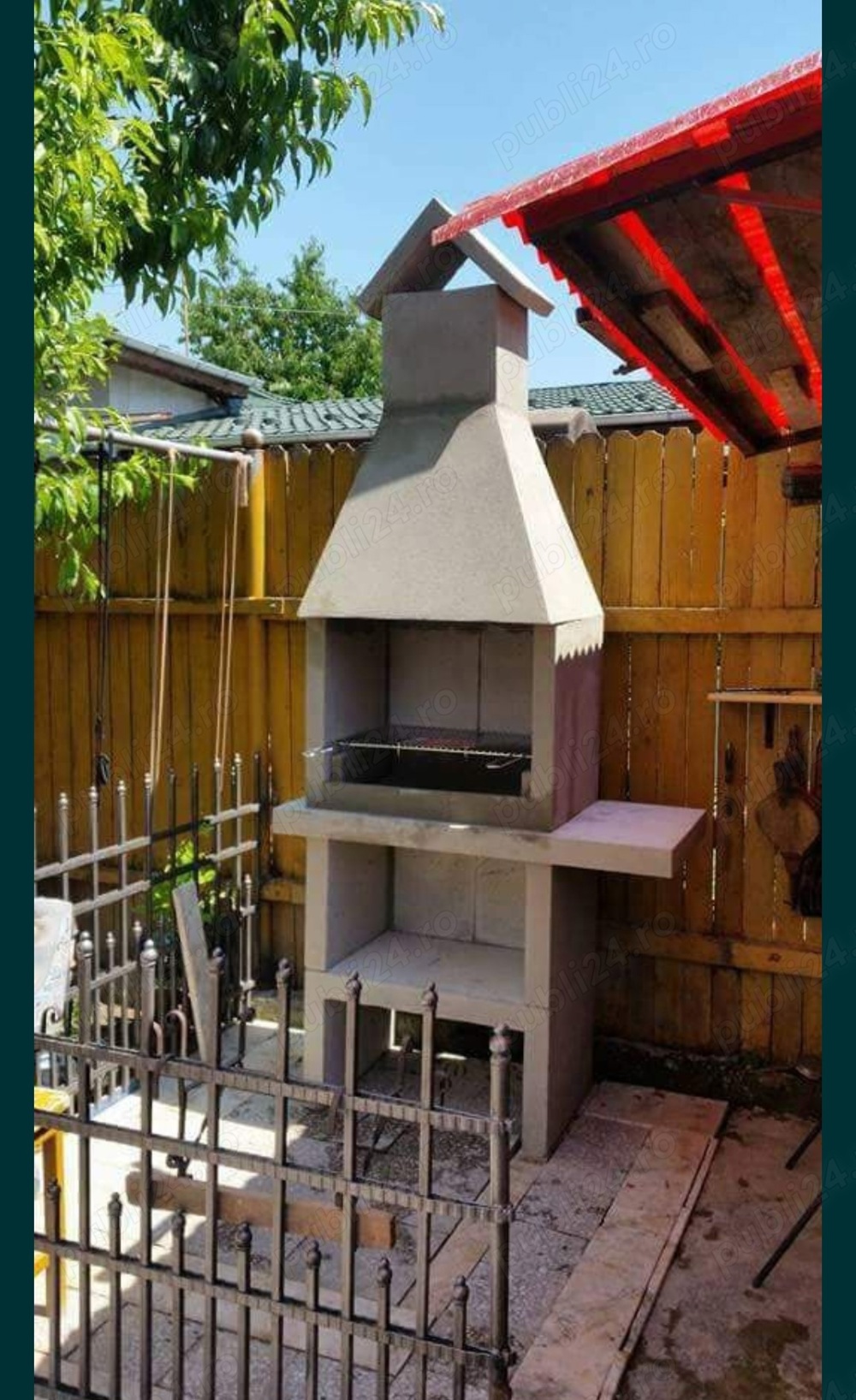 Gratar de curte gradina