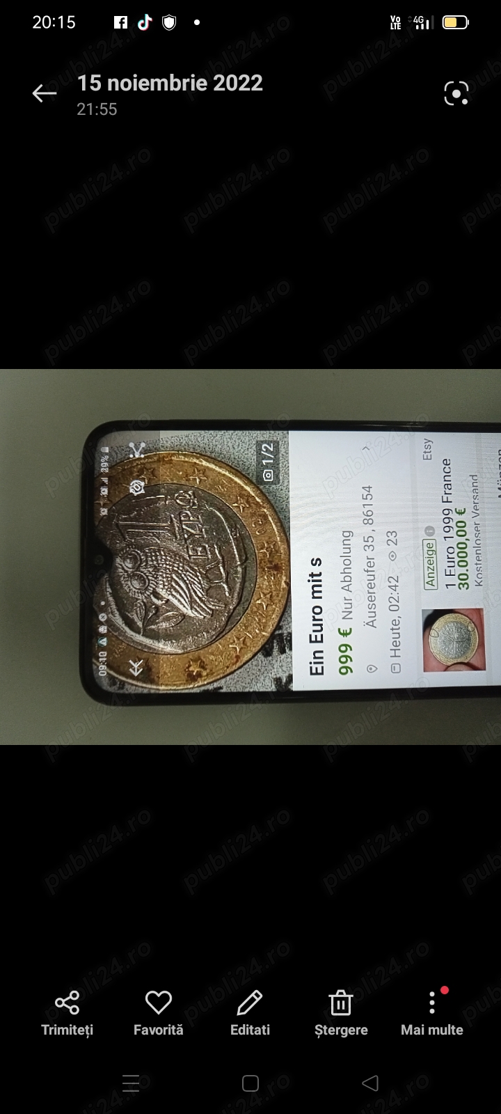 Vand moneda 1euro