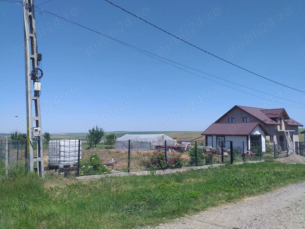 VÂND teren intravilan (loc de casa) în sat Boureni, comuna Balș, la 5 minute de Târgu Frumos