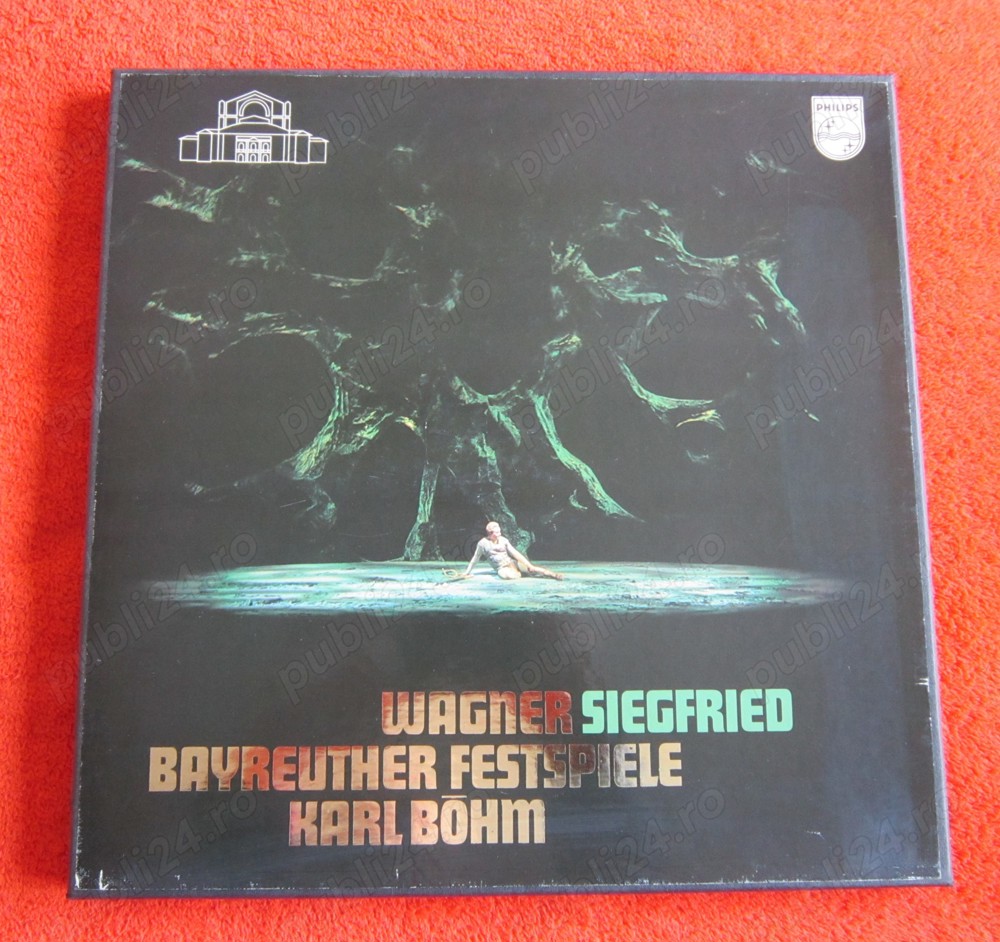 vinil rar Wagner - Siegfried - dir. Karl Bohm  
