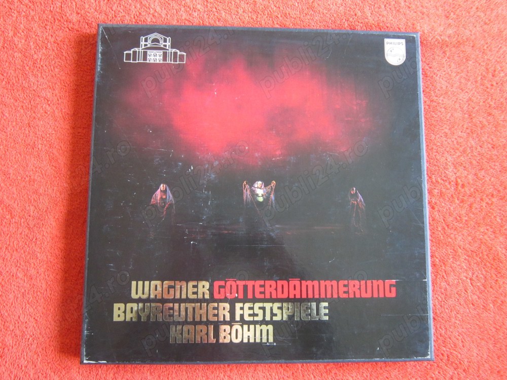vinil rar Wagner Gotterdammerung Karl Bohm 5LP Amurgul zeilor