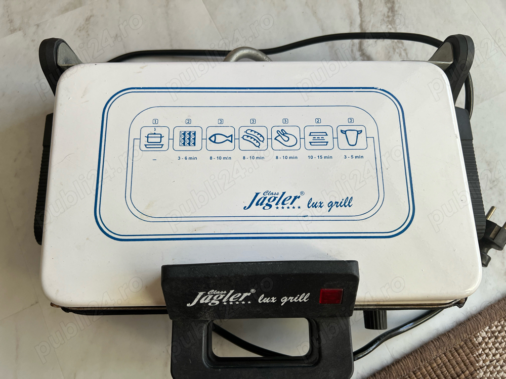 Grill electric Jagler Lux, 2000W, impecabil
