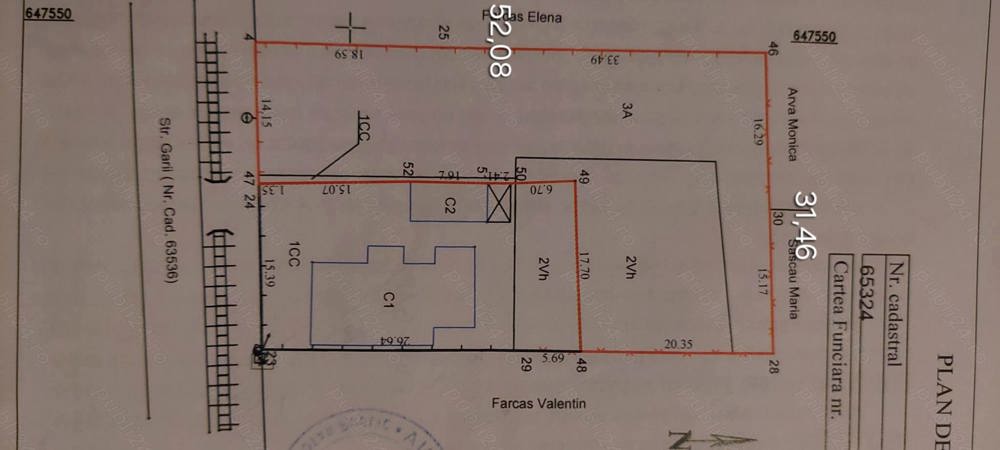 Teren intravilan Nicolae Bălcescu 