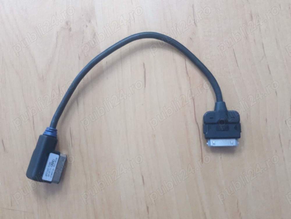 Cablu iPhone iPod iPad mufa lata pentru Audi A4 A6 A8 Q5 Q7 etc Apple