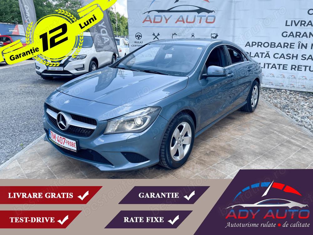 MERCEDES CLA . 1,8 Diesel . Euro 5 .Rate fixe . Garantie 12 luni . Livrare in toata tara . Buy back 