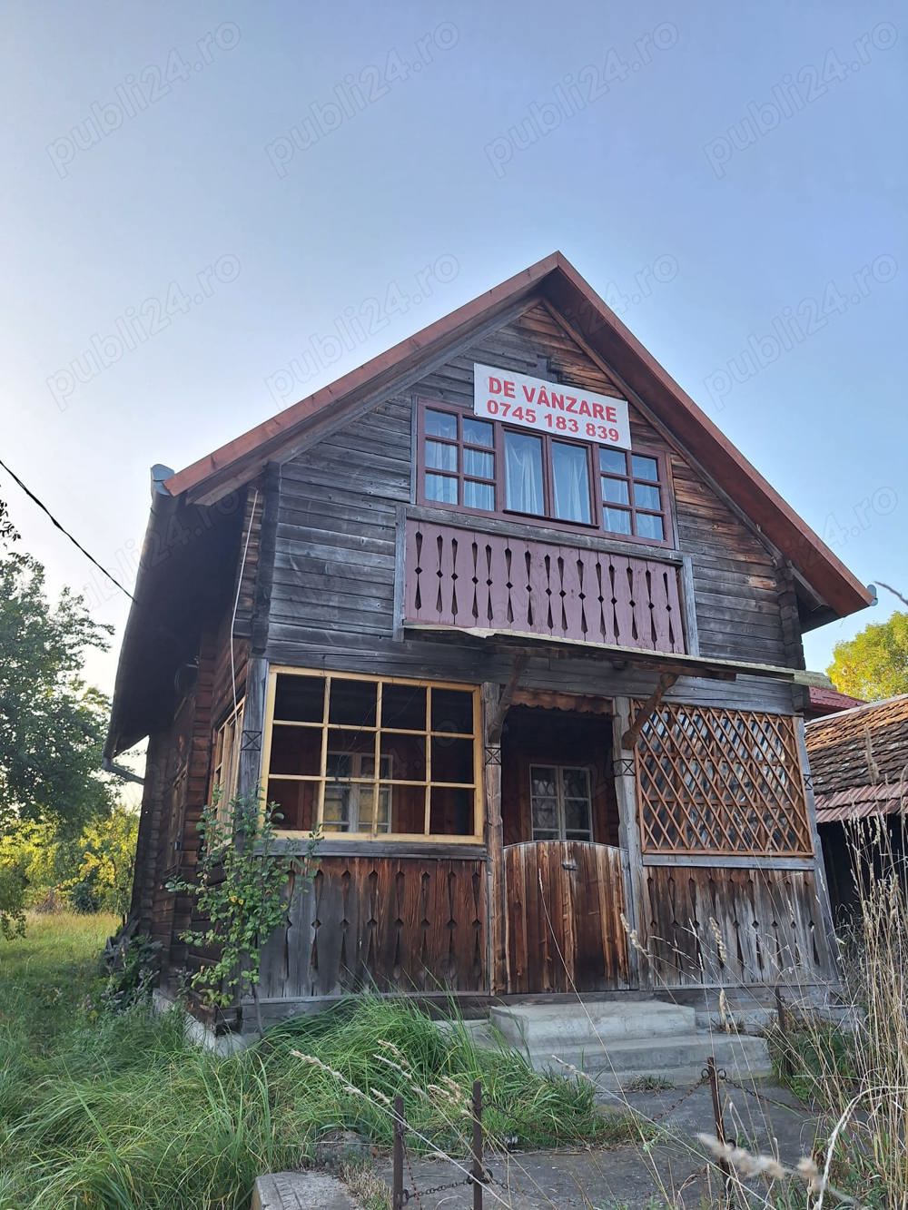 Cabană în Bistra Mureșului (în sat) - 86mp + teren 1100mp - 35.000 