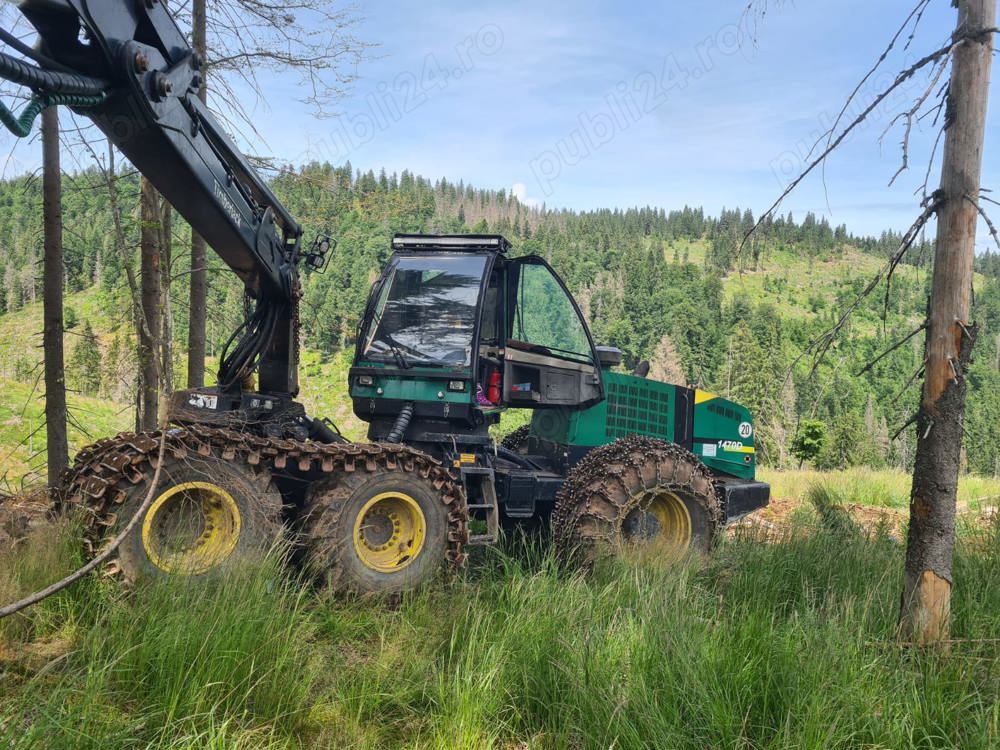  Vand utilaj exploatare forestiera - Harvester