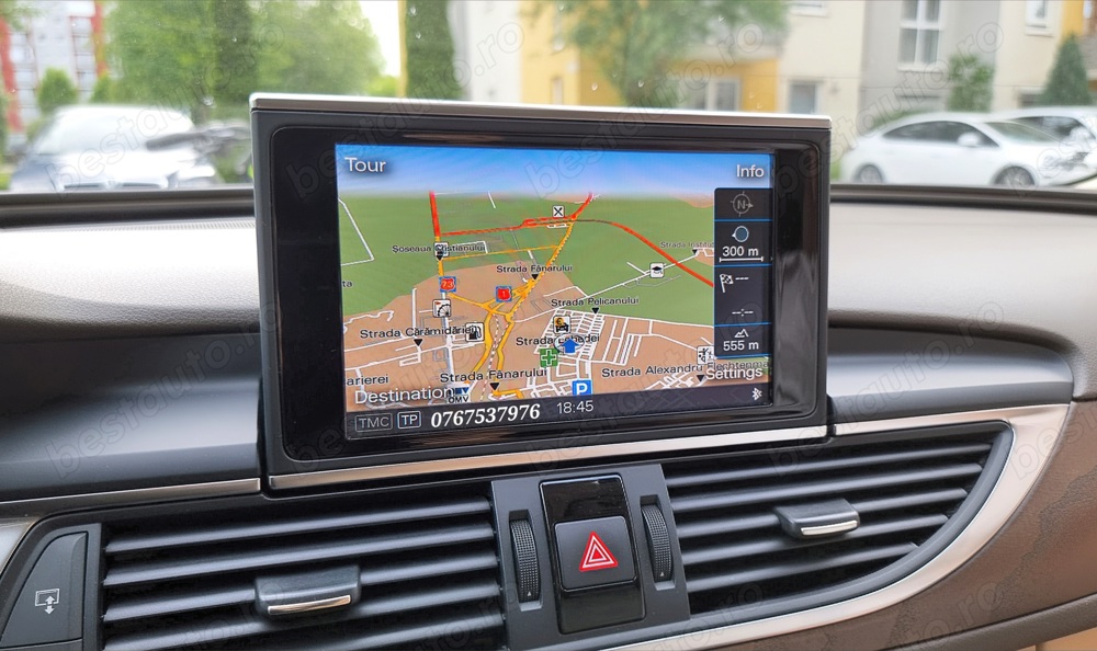 Actualizare/Update Harti Navigatie GPS AUDI A4,A5,A6,A7,A8,Q5 MMI 3G+ Harta Europa+Romania 2024