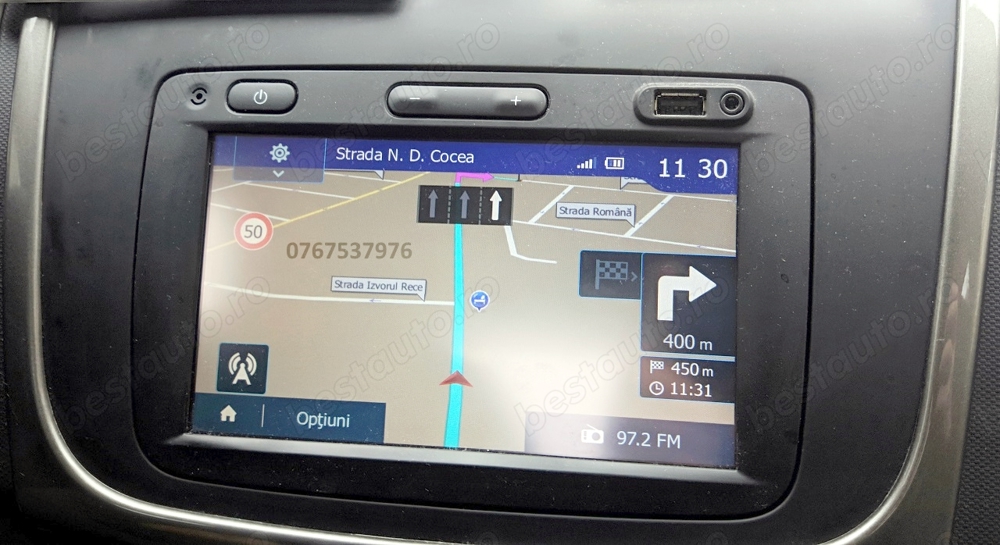 Actualizare/Update Harti Navigatie Dacia Sandero,Logan,Duster,Lodgy/Renault Clio Romania 2025