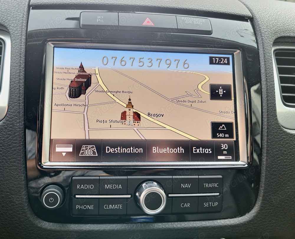 Actualizare/Update Harta Navigatie Volkswagen Touareg 7P RNS850 Europa+Romania 2024