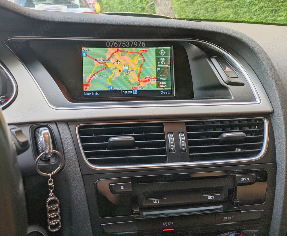Actualizare Harti Navigatie Gps Audi A4,A5,Q5 - MMI 3G Basic Harta Romania 2024
