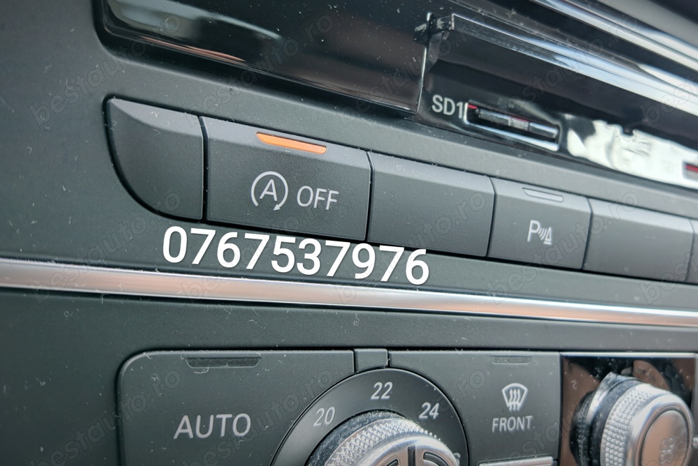 Dezactivare/Oprire/Inversare sistem Start/Stop - Audi A4, A5, A6, A7, A8, Q5