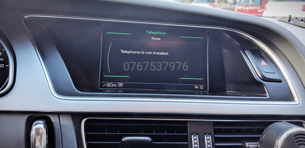 Activare Telefon Bluetooth - Audi A4, A5, A6, Q5 - MMI 3G