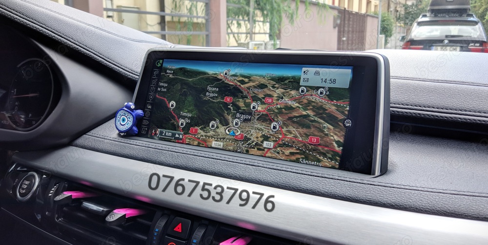Actualizare/Update Harta Navigatie Video in Motion BMW Seria 1,3,E90,4,5,F10,7,X1,X3,X5,X6 - 2025