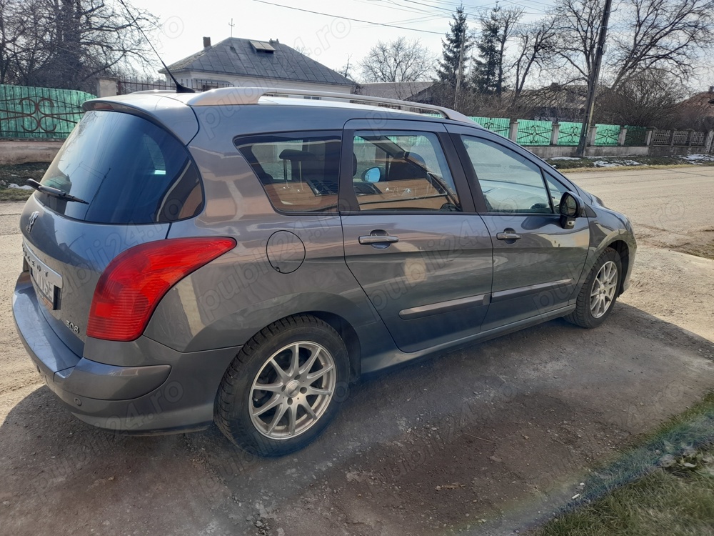 Vand - schimb Peugeot 308 SW 1.6 TD, 2009, climatronic, plafon panoramic