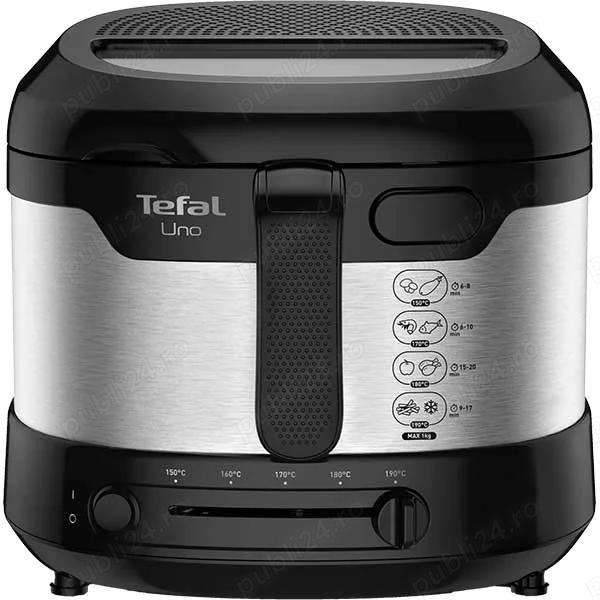 Friteuza Tefal Uno, 1350W, 1.8L, termostat reglabil 150 - 190 C , 4 persoane