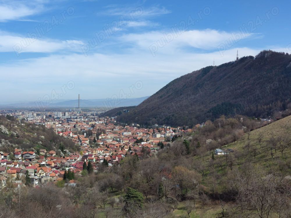 Teren intravilan Brasov - Drumul Poienii, pentru case de vacanta si argement.