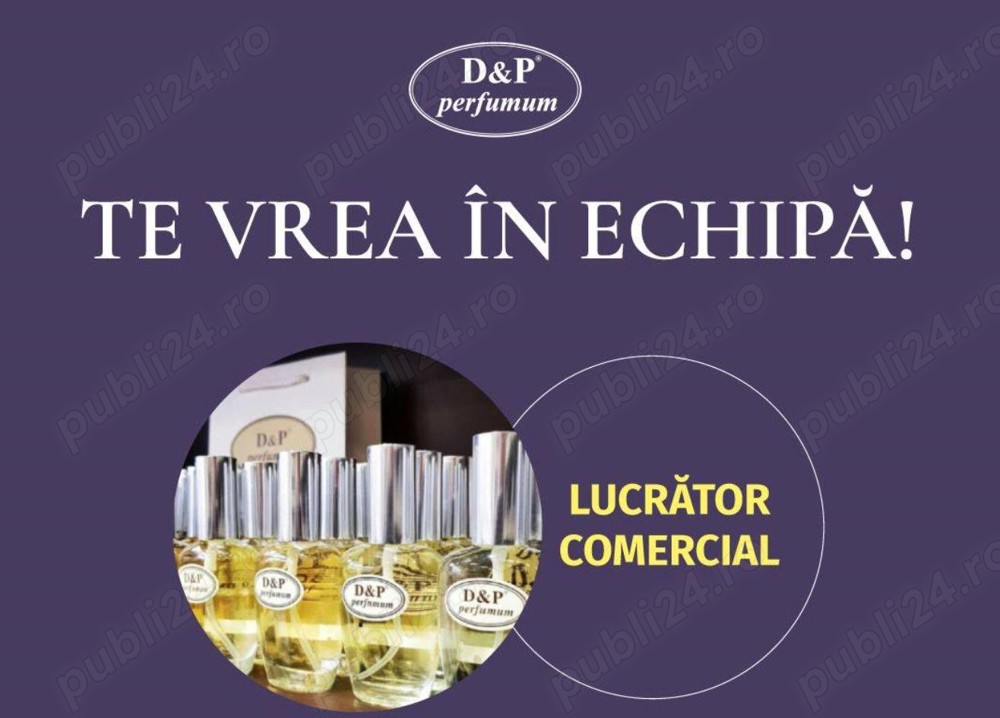 Angajam lucrator comercial