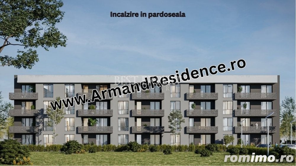 2 camere Incalzire Pardoseala -credit ipotecar 15%