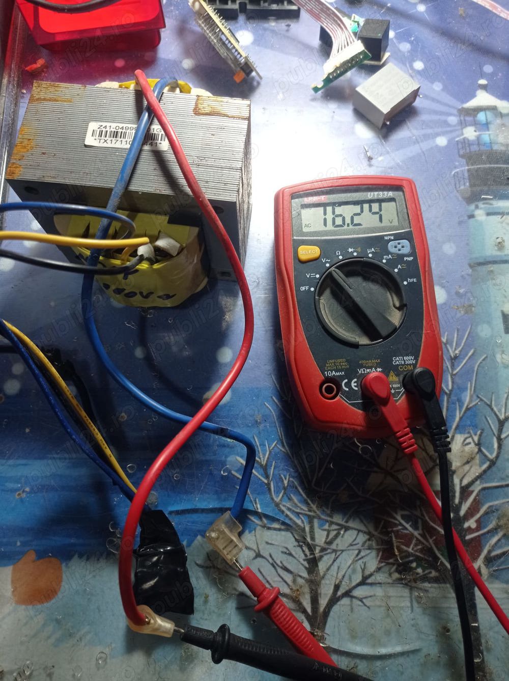 transformator 16V 1000va