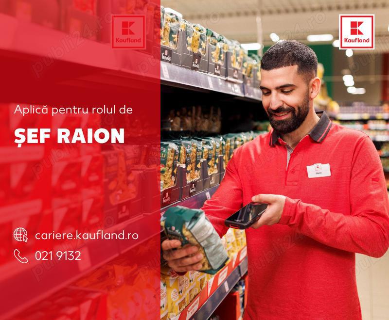 Șef Raion Produse Proaspete Pipera Voluntari (f m)