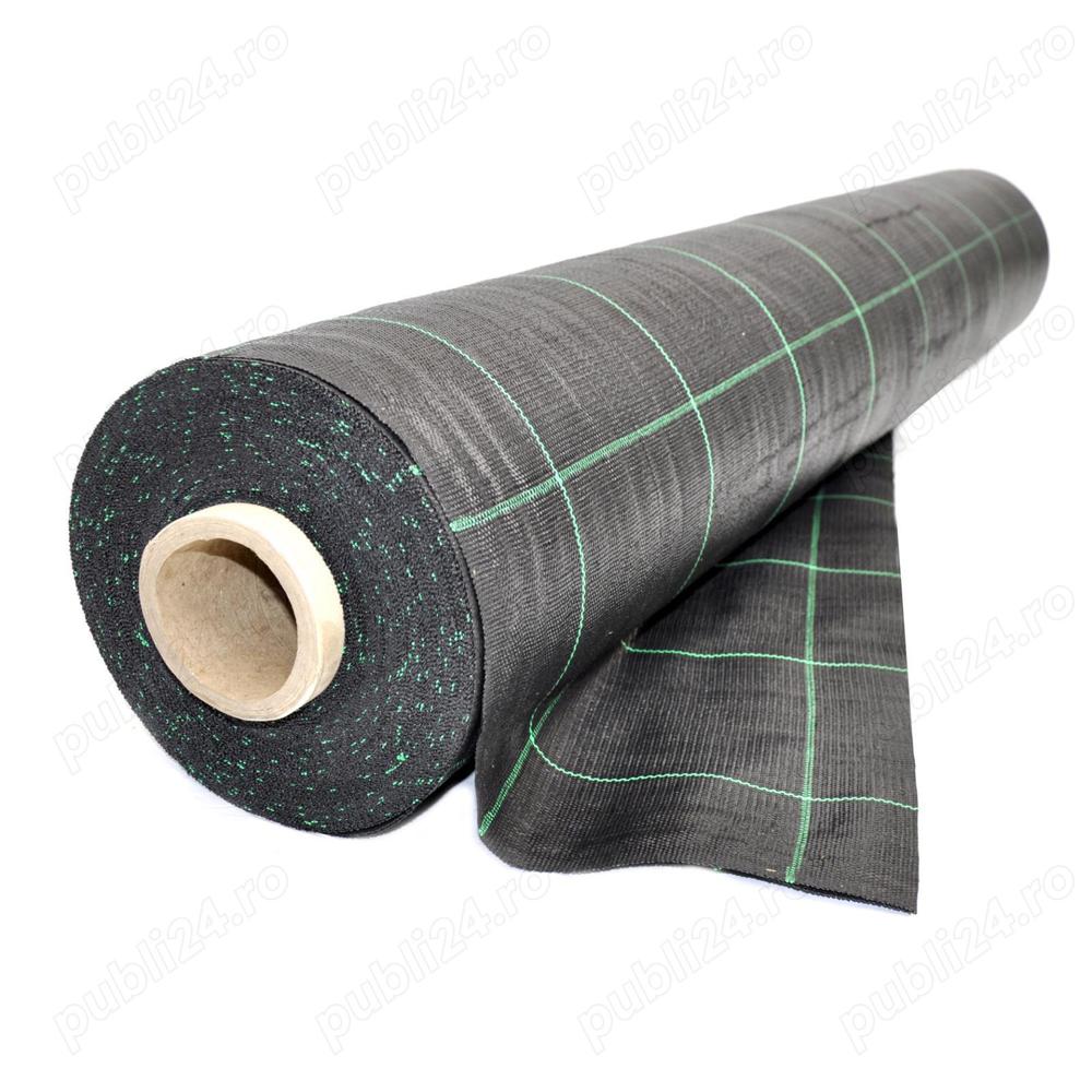 Agrotextil GeoTerra negru sau alb 100g mp