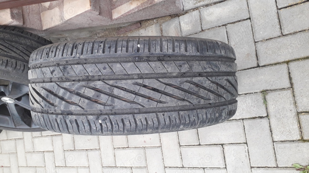 Set anvelope de vara cu jenti aluminiu R19 Uniroyal