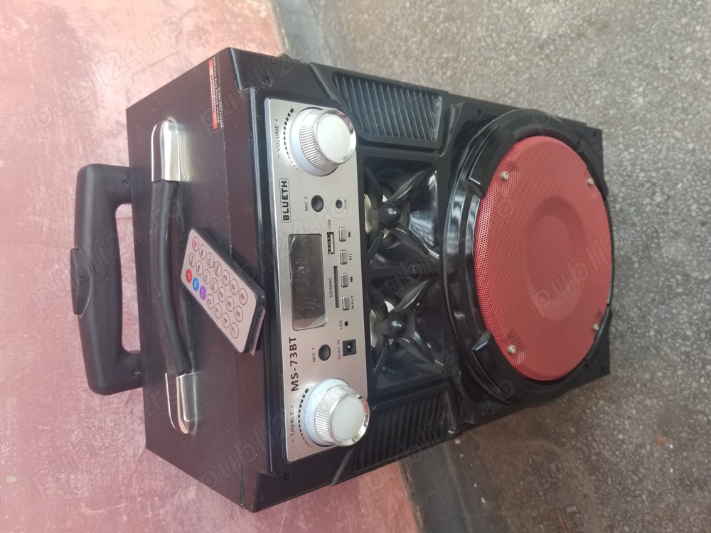 Statie amplificare,  radio, USB, blue tooth