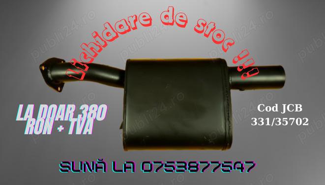 Toba de esapament JCB calitate PREMIUM