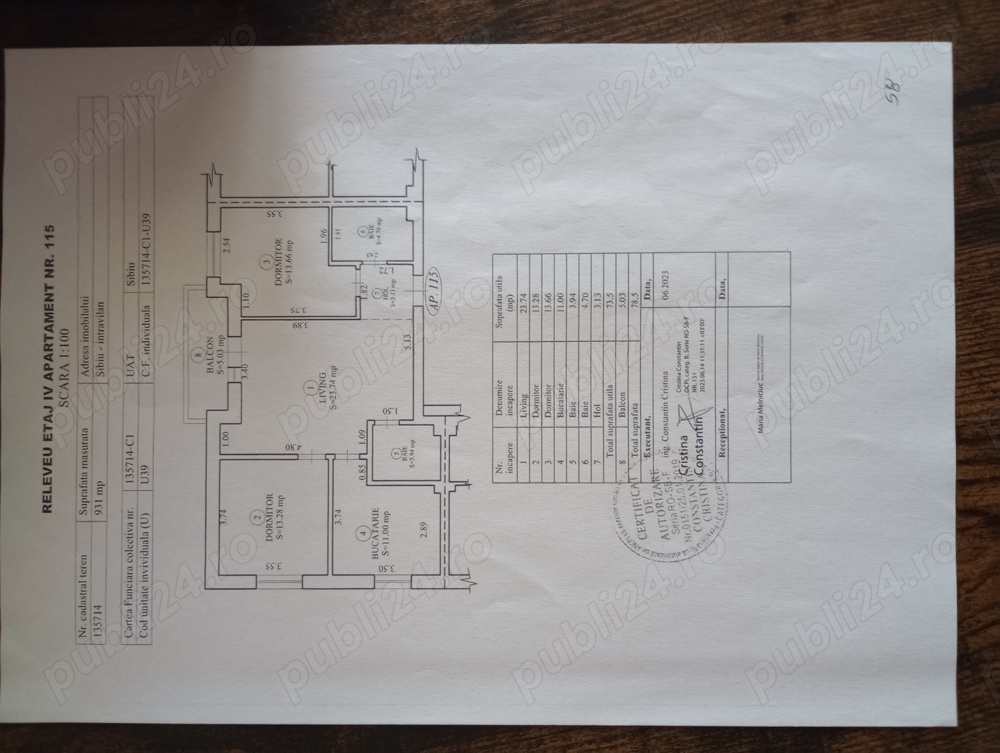 Proprietar vând apartament 