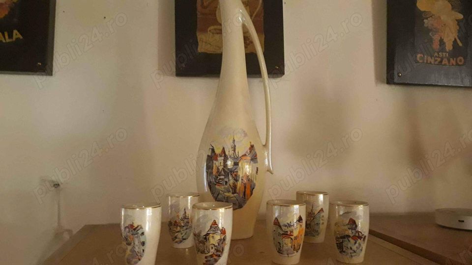 Portelan vintage si halbe bere pentru colectionari