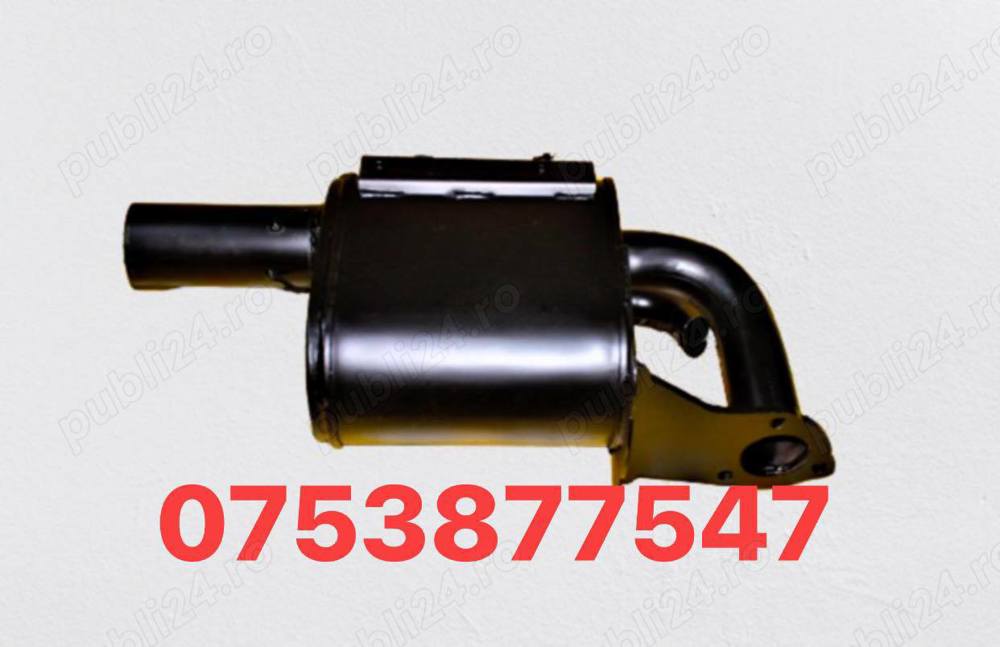 Diferite modele de tobe de esapament pentru JCB