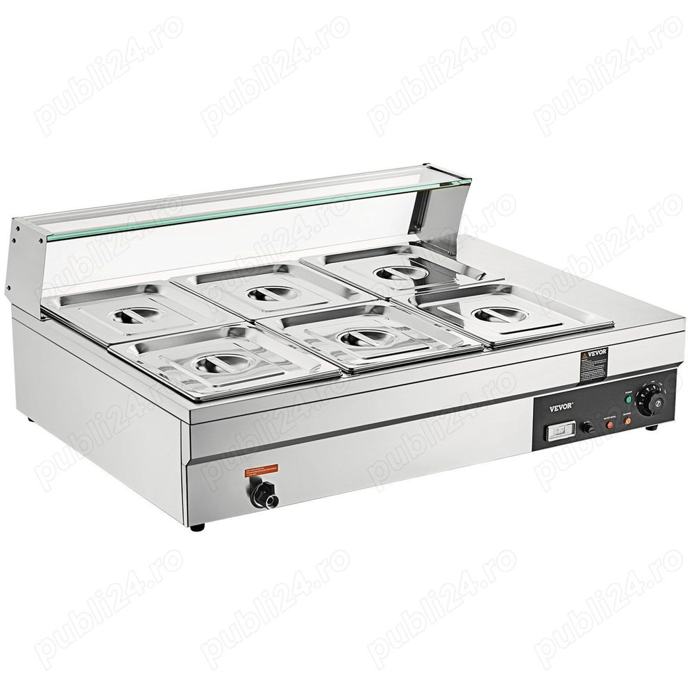 Chafing dish electric cu 6 cuve de inchiriat
