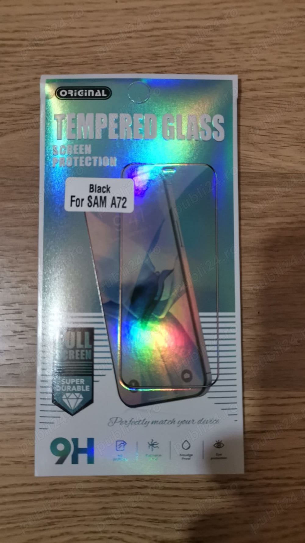 Folie sticla protectie si suport SIM pentru Samsung Galaxy A72