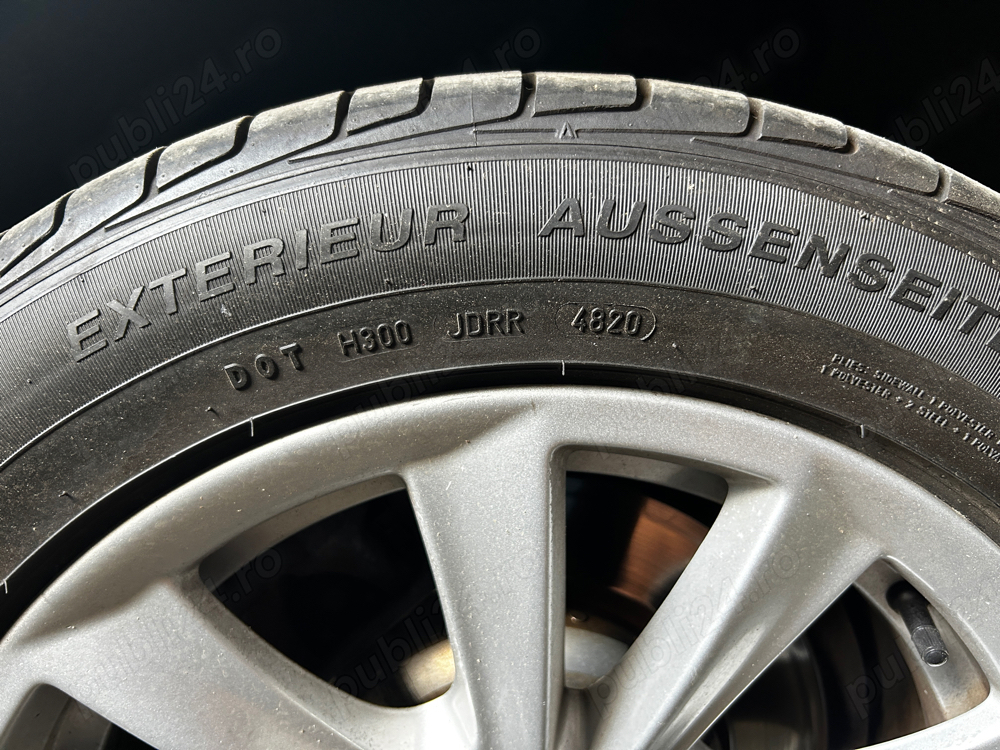 Jante originale + anvelope BMW F10 pe 17 inch