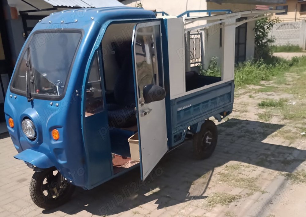 Vand triciclu electric utilitar