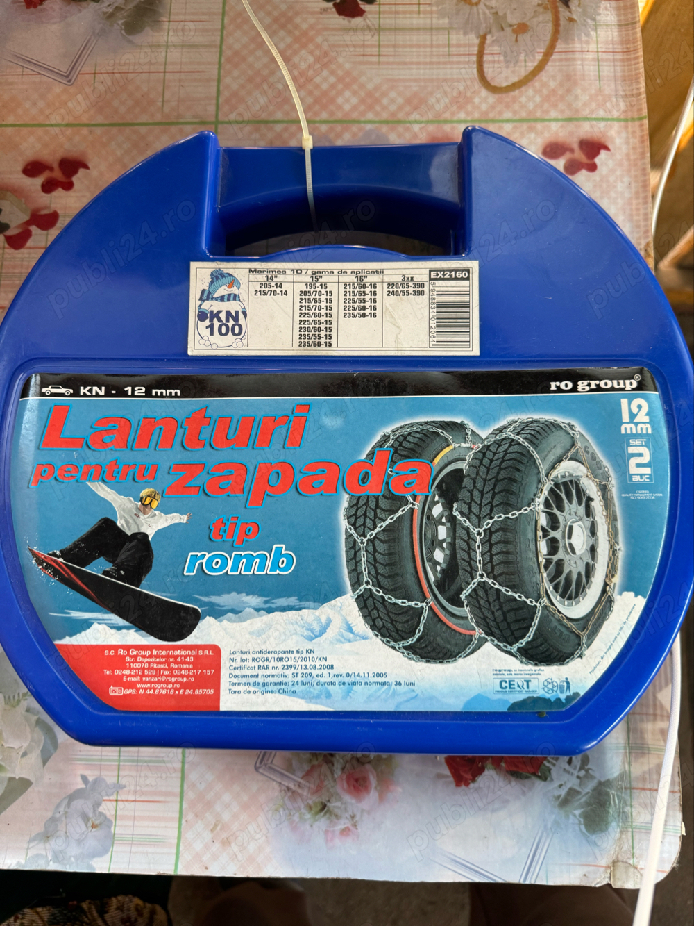 Lanturi auto pentru zapada