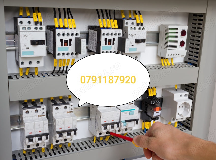 Electrician autorizat efectuez instalații electrice complete , tablouri etc