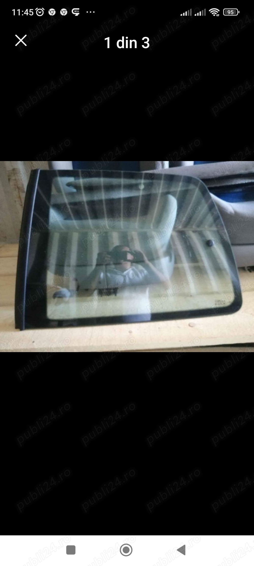 Parbriz stânga spate Vw Lupo 1.0 benzina