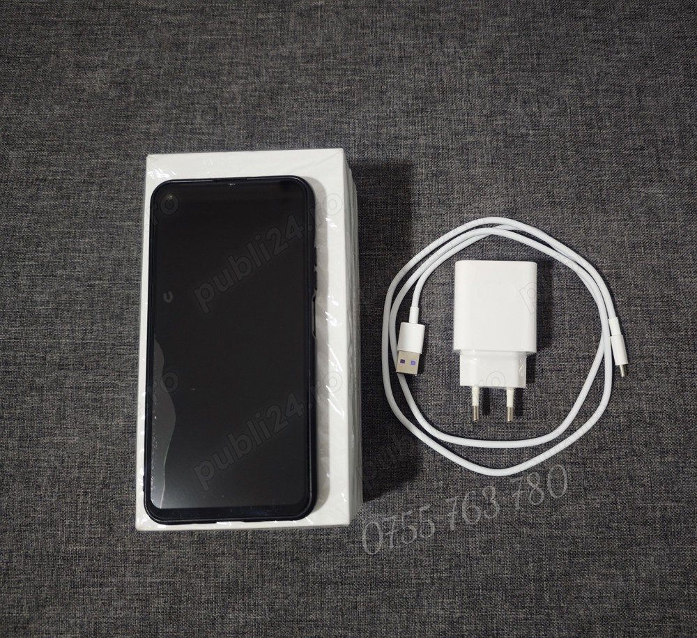 Telefon mobil Huawei Nova 5T, Dual SIM, 128GB, 6GB RAM, 4G, Black