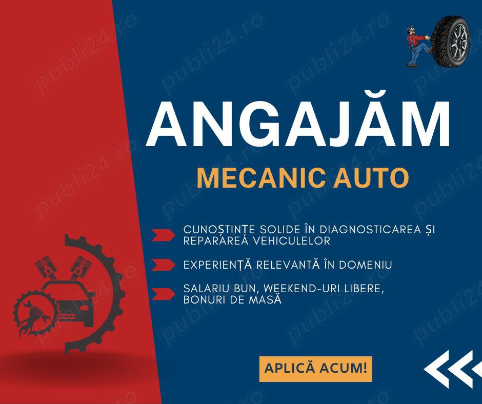 Angajăm Mecanic Auto